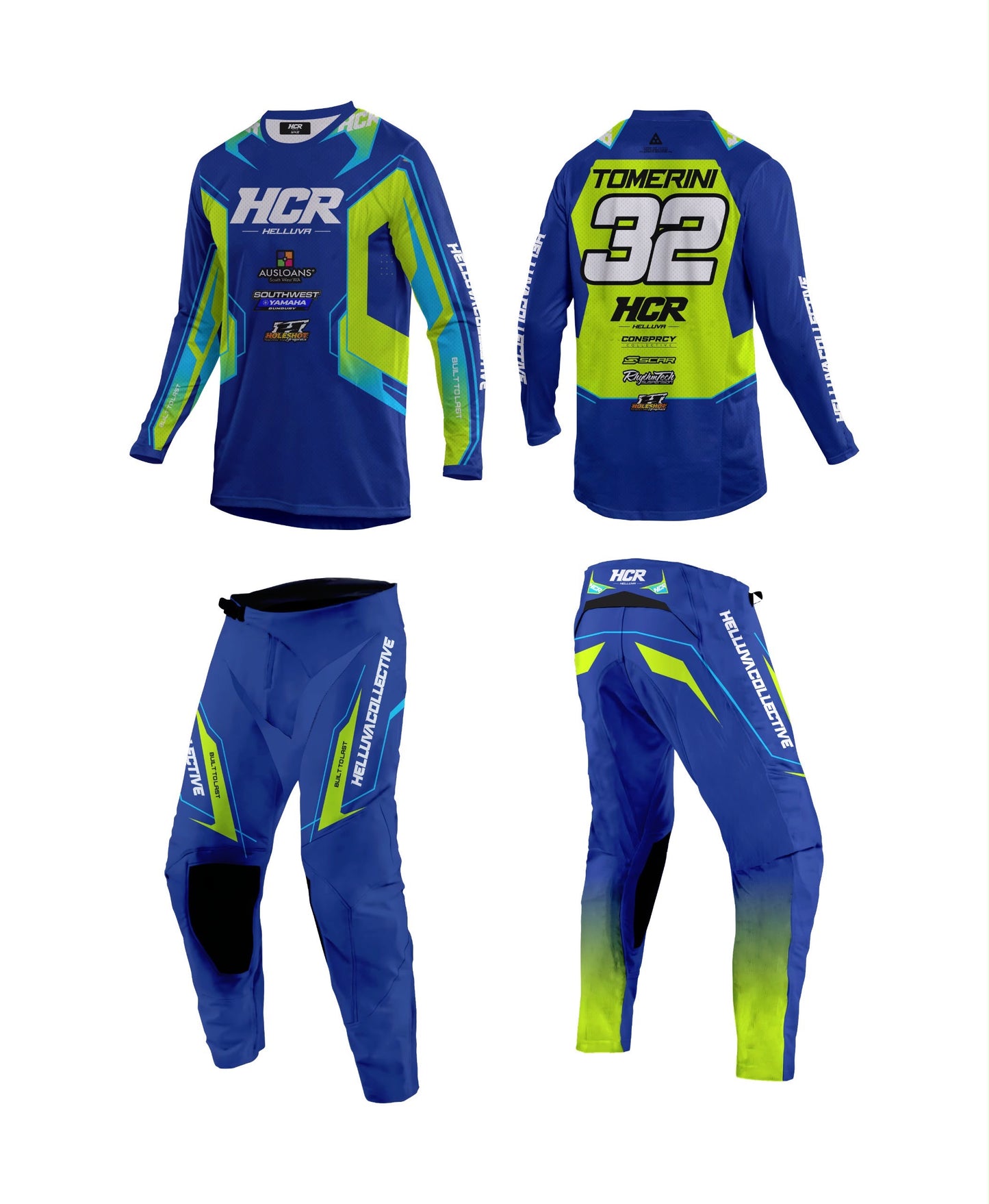 Youth HC - Blue/Yellow Elite