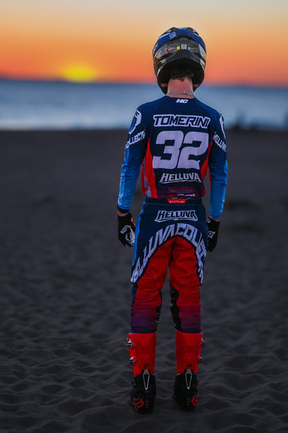 Youth HC - Fusion Gear Set (Blue,Red)