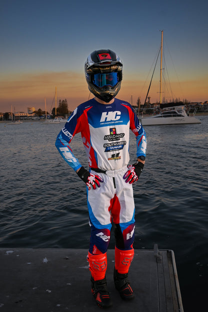 Youth HC - Fusion Gear Set (Blue,Red)