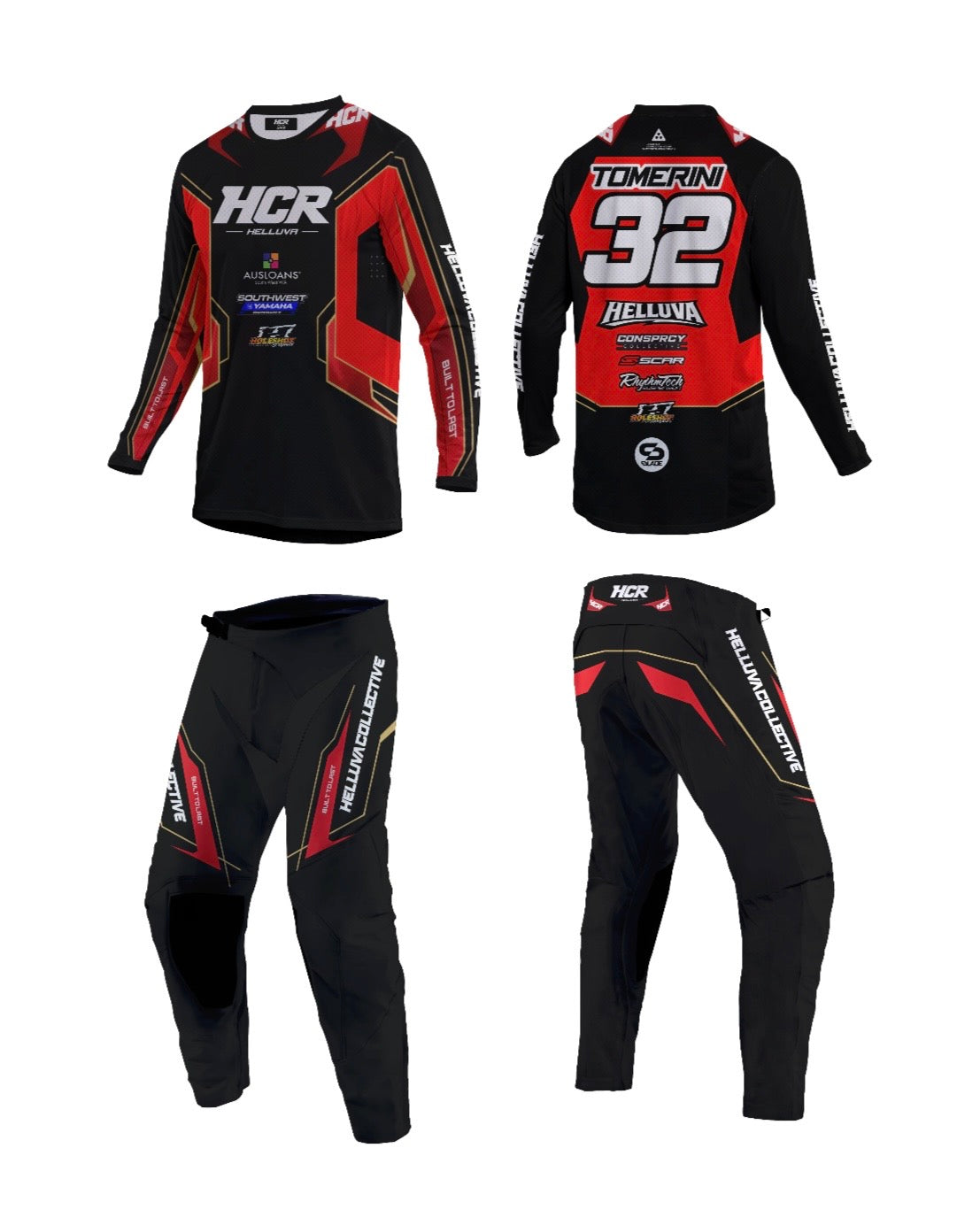 Youth HC - Redline Elite Gear Set